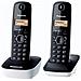 KX-TG1612JTW Cordless Duo - Bianco / Nero - Foto miniatura 7