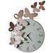 Orologio Butterfly Tondo Beige - Foto miniatura 1