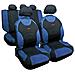 Set Fodera Drive-jeans Coprisedile Blu - Foto miniatura 1