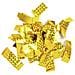 Metallic Confetti Rectangular 55x18mm, Gold, Laser Effect - Foto miniatura 1