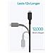 Usb C A Lightning Cavo 3 Piedi Di Apple Mfi Certificato Powerline Ii Per Iphone X Xs Xr Xs Max 88 Inoltre Supporta Power Delivery (per Lutilizzo Con Il Tipo C Caricabatterie)  - Foto miniatura 2