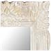 Specchio Bianco 110x50 Cm In Legno Massello Di Mango - Foto miniatura 4