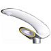 V-tac Vt-130w Armatura Stradale Led 20w Autoalimentato Con Pannello Solare E Telecomando Rf Bianco Freddo 6400k Alluminio Corpo Argento Ip65 - Sku 5506 - Foto miniatura 1