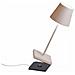 Lampada A Led Da Tavolo Poldina Pro Sabbia Ricaricabile E Dimmerabile Con Batteria Fino A 12 Ore - Foto miniatura 2