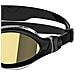 Goggle Color Tiger Lsr+ Mirror Nero Regular Specchiata Oro - Foto miniatura 3