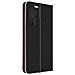 Custodia Samsung Galaxy S22 Ultra Portacarte Luna Book Gold Nera - Foto miniatura 3