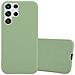 Custodia Compatibile Con Samsung Galaxy S22 Ultra In Candy Pastello Verde - Coperchio Protettivo In Silicone Tpu Flessibile - Foto miniatura 1