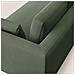 Plano Divano Lineare In Microfibra Tecnica T11 Verde - Foto miniatura 5