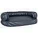 Letto Cani Ergonomico Gommapiuma Blu Scuro 88x65 Cm Similpelle - Foto miniatura 1