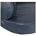 Letto Cani Ergonomico Gommapiuma Blu Scuro 88x65 Cm Similpelle - Foto miniatura 5