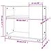 Tavolino Da Salotto Rovere Fumo 70x35x55cm Legno Multistrato - Foto miniatura 3
