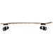 0721017 skateboard completo Tavola lunga Legno d'acero Nero, Bianco - Foto miniatura 3