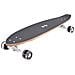 0721017 skateboard completo Tavola lunga Legno d'acero Nero, Bianco - Foto miniatura 2
