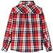 Camicia A Quadri Da Bambino Rossa E Nera 92 - Foto miniatura 2