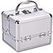 Valigia Case Cometico Portatrucchi Valigetta Make Up In Alluminio 18x15x15 Cm - Foto miniatura 2