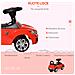 Macchinina per Bambini Cavalcabile con Volante, Fari e Musiche, Età 18-36 Mesi, Rosso - Foto miniatura 5