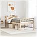 Letto per Anziani con Testiera 90x200 cm Legno Massello Pino - Foto miniatura 2