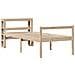 Letto per Anziani con Testiera 90x200 cm Legno Massello Pino - Foto miniatura 3