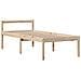 Letto per Anziani con Testiera 90x200 cm Legno Massello Pino - Foto miniatura 7