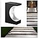 Lampada Solare Da Esterno Per Scale - Illuminazione Bianca Per Giardini E Vialetti  2 Pack - Foto miniatura 3