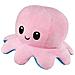 Peluche Reversibile Polpo Rosa/azzurro Pupazzo 20 X 10 Cm - Foto miniatura 4