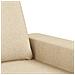 Set di Divani 4 pz Crema in Tessuto - Foto miniatura 7