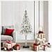 Albero di Natale con 150 LED Bianco 150 cm PE e Acciaio - Foto miniatura 2