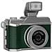 Mini Fotocamera Retrò Con Flash: Video Hd 1080p, Stile Vintage, Registratore Portatile Green - Foto miniatura 2