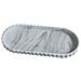 Vassoio Ovale Con Bordo In Pizzo Di Silicone - Motivo Marmo, Organizer Decorativo Per Cosmetici White - Foto miniatura 1