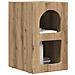 Comodino 2 pcs Rovere artigianale 29,5 x 33,5 x 50 cm - Foto miniatura 3