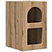 Comodino 2 pcs Rovere artigianale 29,5 x 33,5 x 50 cm - Foto miniatura 5