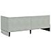 Struttura Letto Angolare con Materasso 2 pcs Grigio chiaro - Foto miniatura 9