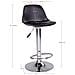 Set Di 2 Sgabelli Alti Trondheim-nero-finta Pelle-41x39x104 Cm - Foto miniatura 6
