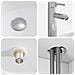 Mobile lavabo da parete Bianco Lucido 49,5 x 44,5 x 65,5 cm - Foto miniatura 6