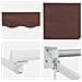 Tenda retrattile Marrone 3 x 2 m 100% Poliestere e Alluminio - Foto miniatura 7