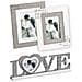 cornice portafo. a 8x7,7 scritta LOVE grigio YF199D - Foto miniatura 2