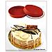 Stampo torta tondo 18cm classic terracotta silicone - Foto miniatura 1