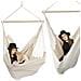 Amaca Per Sedersi 2 Persone 150kg Sedile Sospeso A 2 Posti Poltrona Di Cotone 185x130cm Incl - Foto miniatura 1