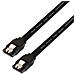 Data Cable Sata-3 0.5m Black - Foto miniatura 2