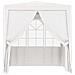 Gazebo Professionale Con Pareti 2x2 M Bianco 90 G / m² - Foto miniatura 4