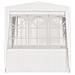 Gazebo Professionale Con Pareti 2x2 M Bianco 90 G / m² - Foto miniatura 5