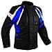 Enduro Giacca Moto Turismo Touring Cordura Impermeabile 4 Stagioni Blu Xxl - Foto miniatura 1