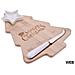 Tagliere In Legno Con Coltello E Ciotola Per Salsa - Foto miniatura 1