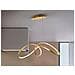 Lampada A Sospensione A Led Integrata, Foglia D'oro - Foto miniatura 3