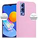 Custodia Compatibile Con Vivo Y52 5g / Y72 5g In Candy Rosa - Coperchio Protettivo In Silicone Tpu Flessibile - Foto miniatura 10