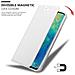 Custodia Compatibile Con Huawei Mate 20 Pro In Classy Argento - Coperchio Protettiva Con Chiusura Magnetica, Funzione Stand E Tasca Per Le Carte - Foto miniatura 8