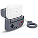 Custodia Compatibile Con Apple Airpod Pro 2 - Design Retro Game Grey - Custodia Protettiva Per Cuffie In Silicone Indossabile 3d Case Portachiavi - Foto miniatura 6