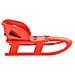 Slittino Con Seduta Rosso 102,5x40x23 Cm In Polipropilene - Foto miniatura 5