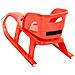 Slittino Con Seduta Rosso 102,5x40x23 Cm In Polipropilene - Foto miniatura 7