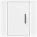 Mobili Porta Tv A Parete 2 Pz Bianco 40x34,5x40 Cm - Foto miniatura 6